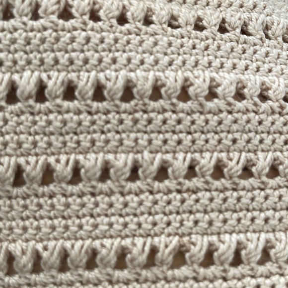 (2/$50) Vintage MCM Pullman England Cream Leather Gloves (Women's) - Medium - Picture 6 of 11